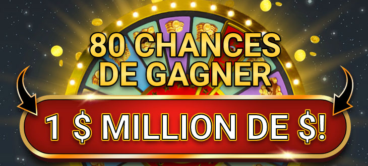Gagner un jackpot sur Zodiac Casino en misant 80 tours pour 1 dollar de dépôt