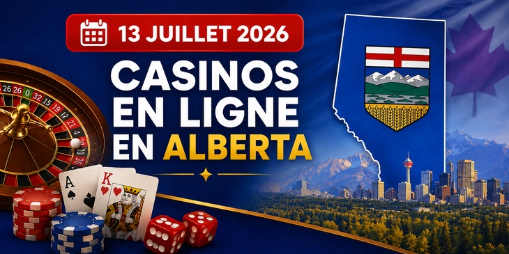 Casinos en ligne autorisés en Alberta le 13 juillet 2026
